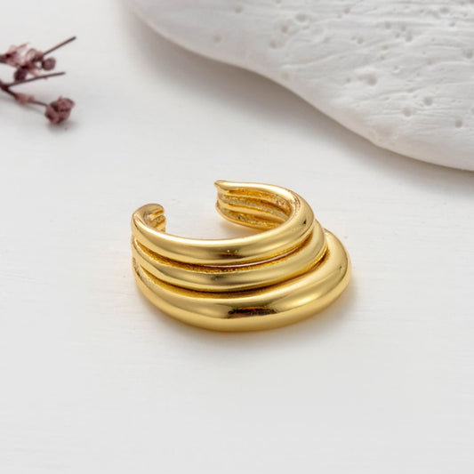 Three tier Ear Cuff